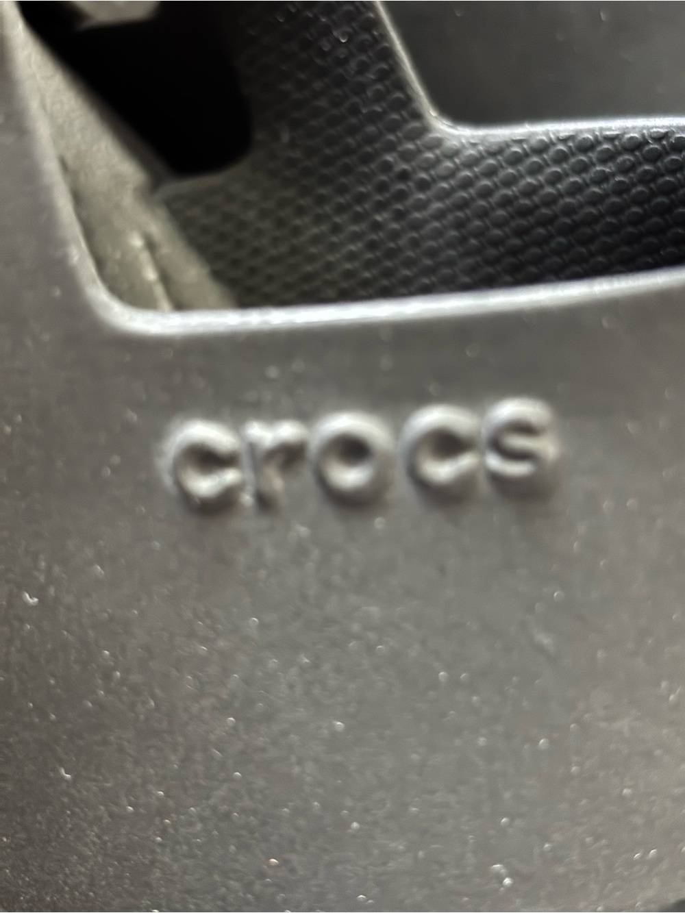 CROCS Women's Black Platform Double-Strap Sandal - Picture 7 of 7